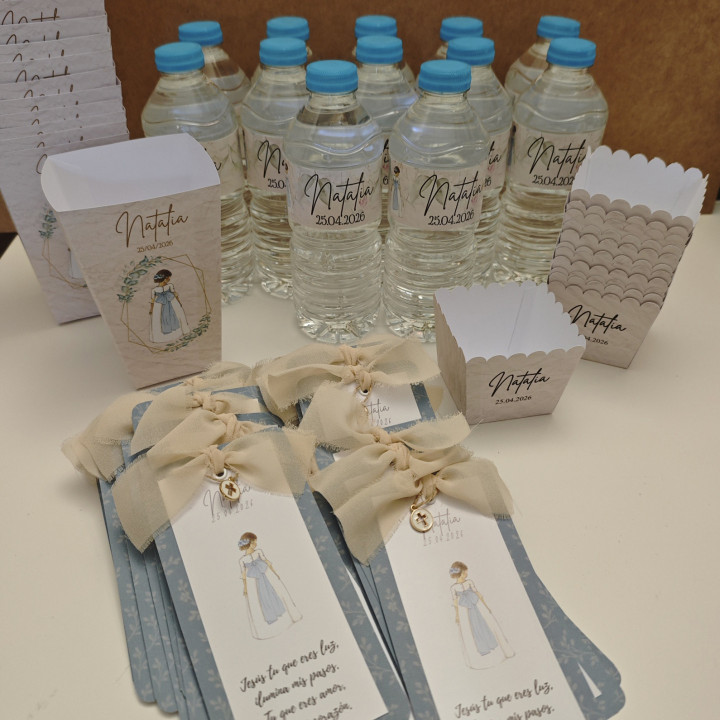 Comunión niña lazo